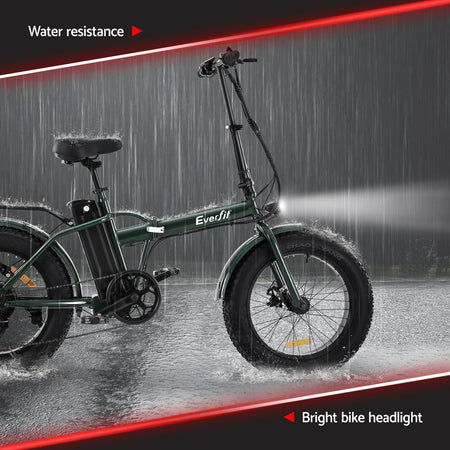 Everfit 20 Inch Folding Electric Bike Urban City Bicycle eBike Rechargeable-4