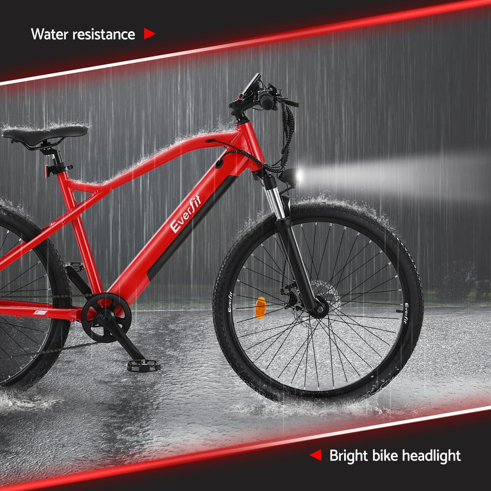 Everfit 26 Inch Electric Bike Mountain Bicycle eBike Built-in Battery 250W-3