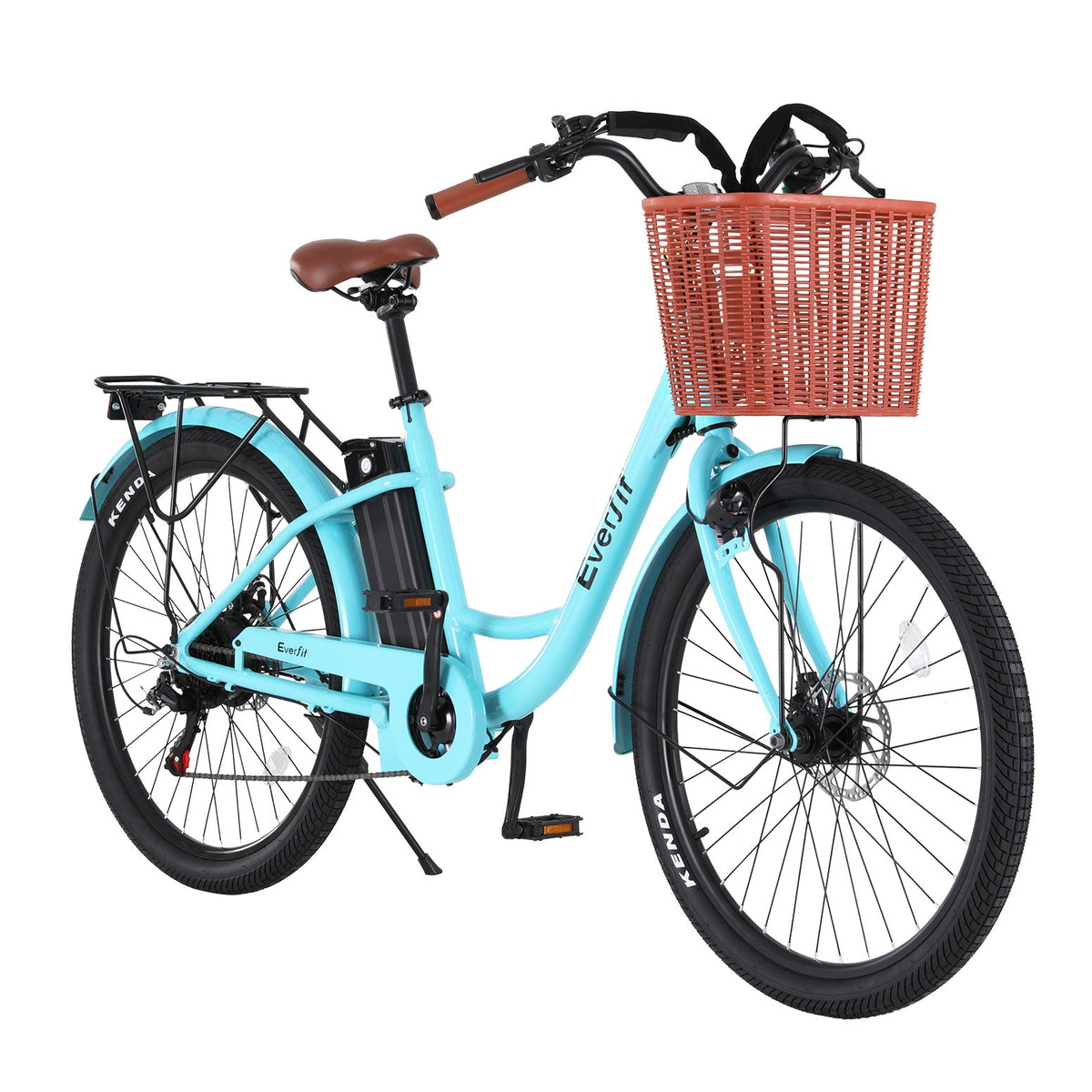 Everfit 26" Electric Bike City Bicycle eBike e-Bike Commuter w/ Battery BL-2