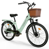 CYSUM X-City women e bike - 26 inch aluminum, 250w 10Ah, top speed 25km/h, EN certified