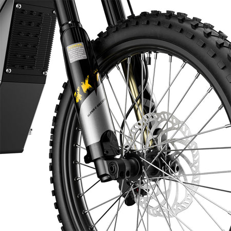 CYSUM Aptum AP-8F electric motorcycle front fork detail