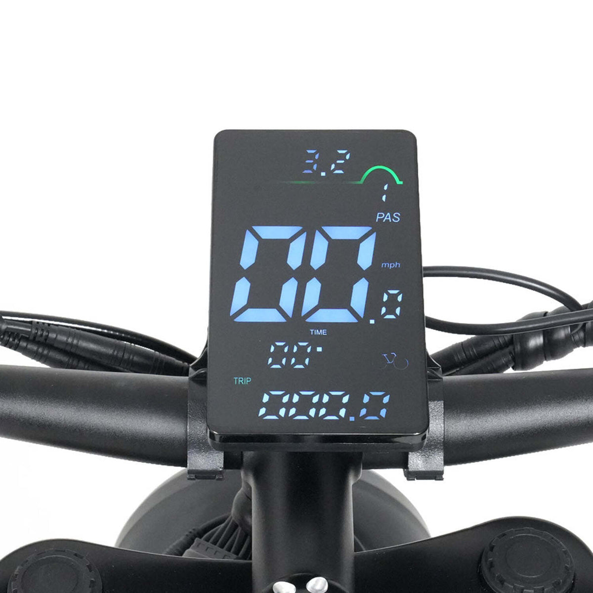 CYSUM RICH BIT C01 electric mountain bike - LCD display detail