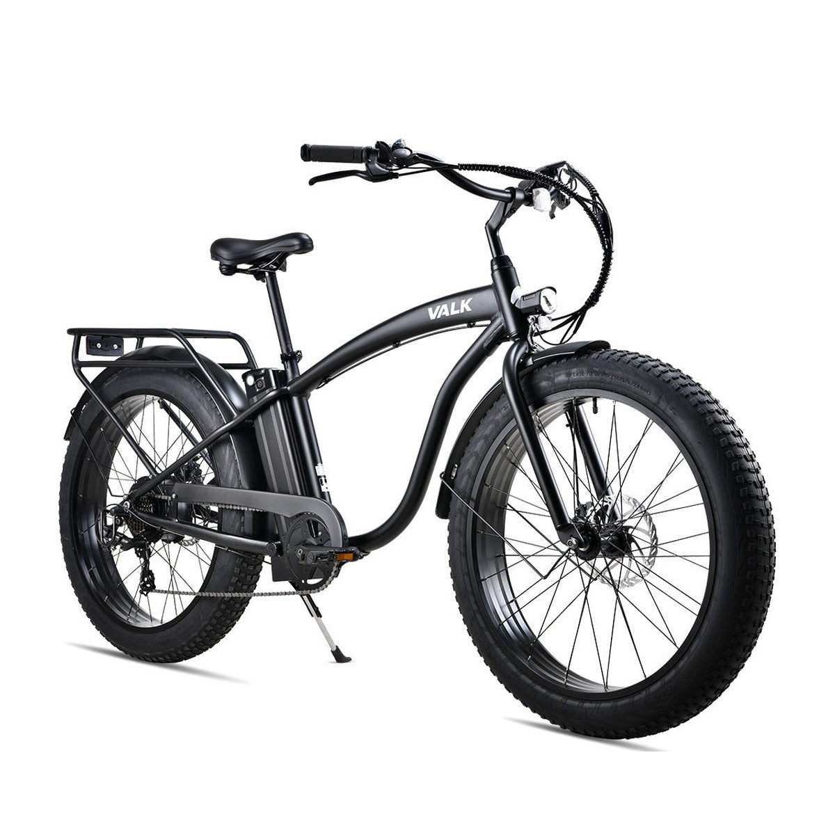 NNEMB Electric Fat Tyre Cruiser Bike
